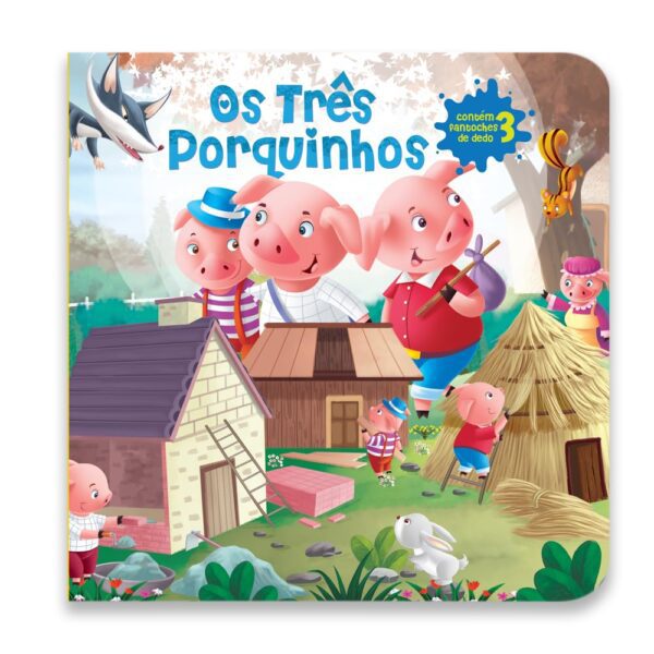 Os três porquinhos: dedoche