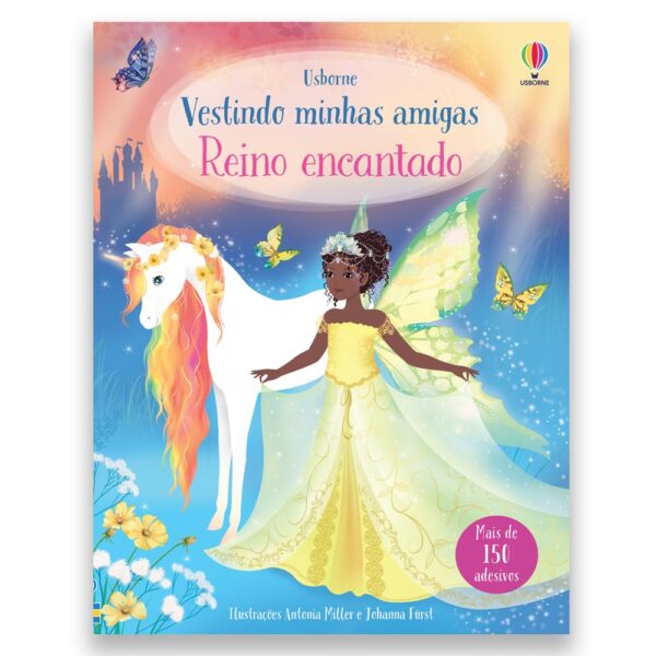 Reino encantado: Vestindo minhas amigas